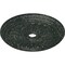 Ekena Millwork Viceroy Medallion (Canopies up to 4 7/8"), 35 1/8"OD x 4 7/8"ID x 2 1/2"P, Painted Turtle Crackle CM35VIPTC - alternate 3